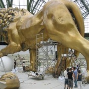 Lion 20 M, travail collectif, défilé Chanel au grand Palais